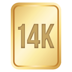 14K Yellow Gold