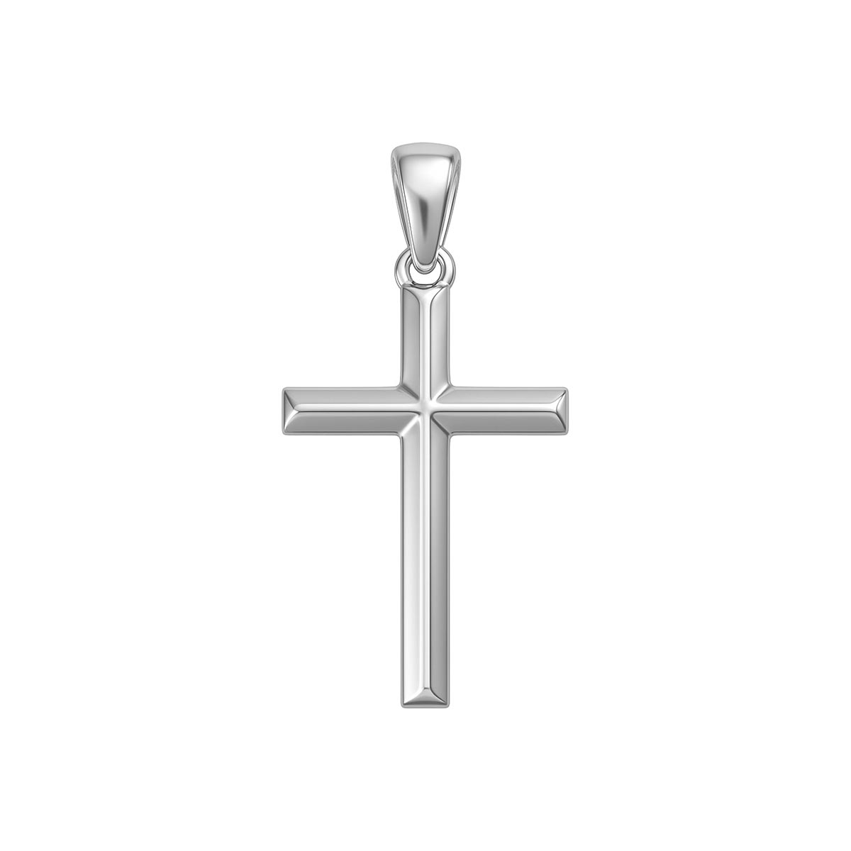 Modern Beveled Cross