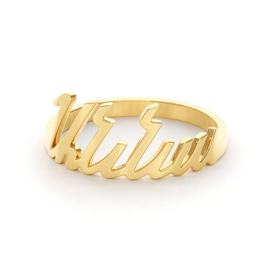Armenian Name Ring