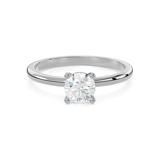 Solitaire 3/4 Ct. Round Diamond Engagement Ring