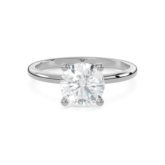 Solitaire 2 Ct. Round Diamond Engagement Ring