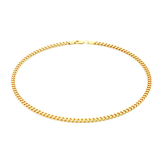 2mm Curb Chain Bracelet