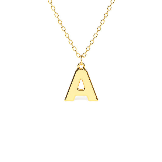 Classic Letter Initial Necklace
