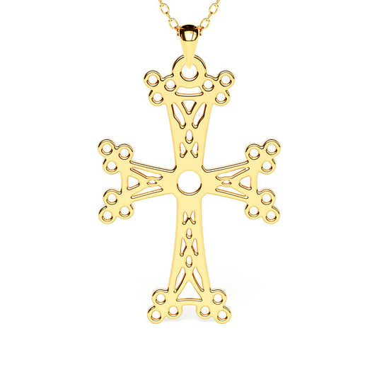 Armenian Cross Motif Necklace