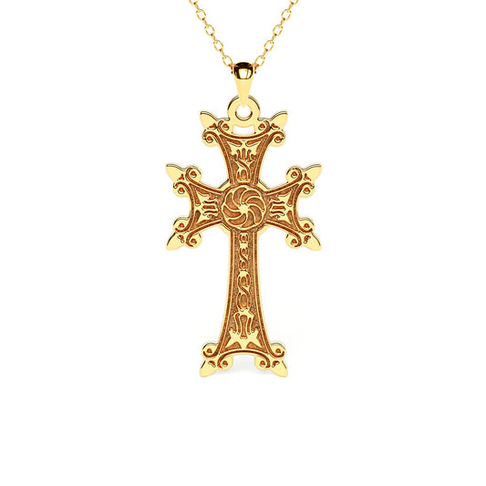 Traditional Armenian Cross Necklace