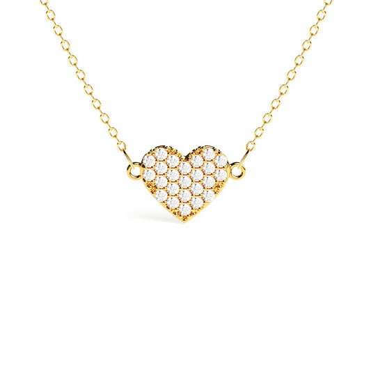 Pavé Heart Necklace
