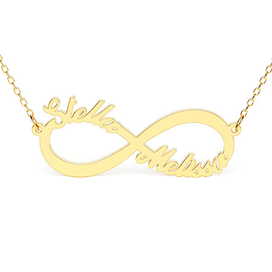 2 Name Infinity Necklace
