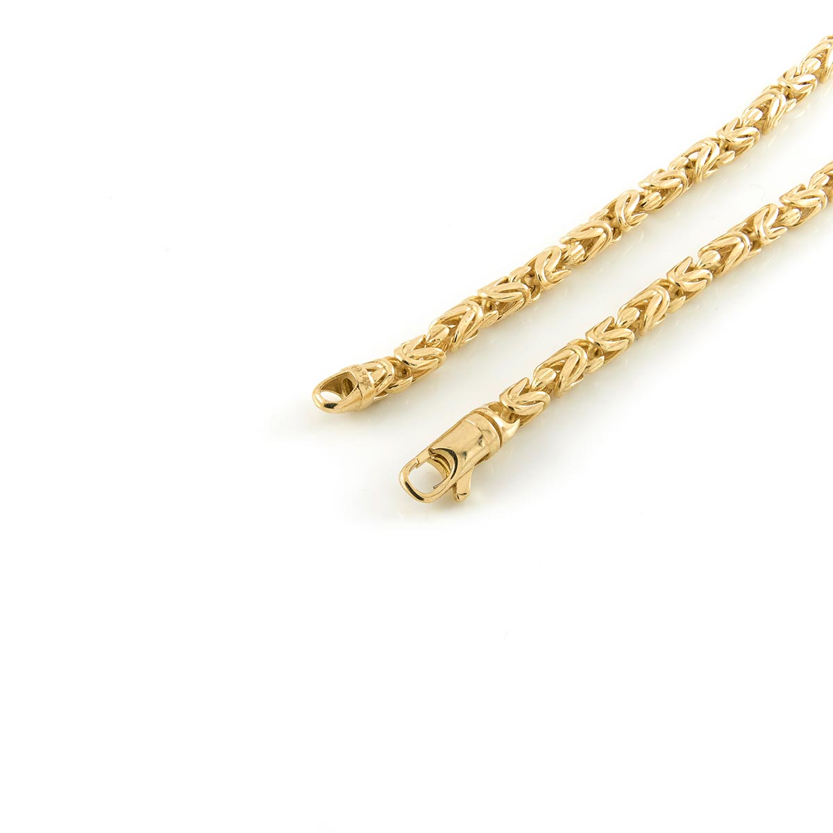 Men's 3.5mm Byzantine Link Bracelet – Stakora