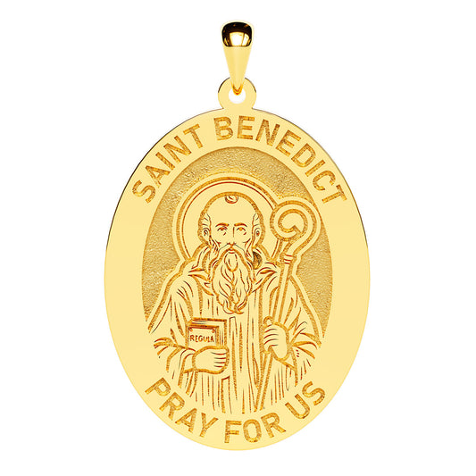 Saint Benedict Oval Religious Medal