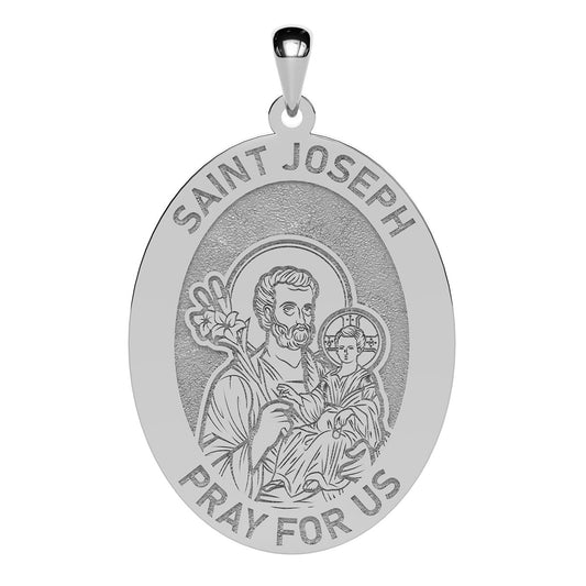 Saint Joseph Oval Religious Medal