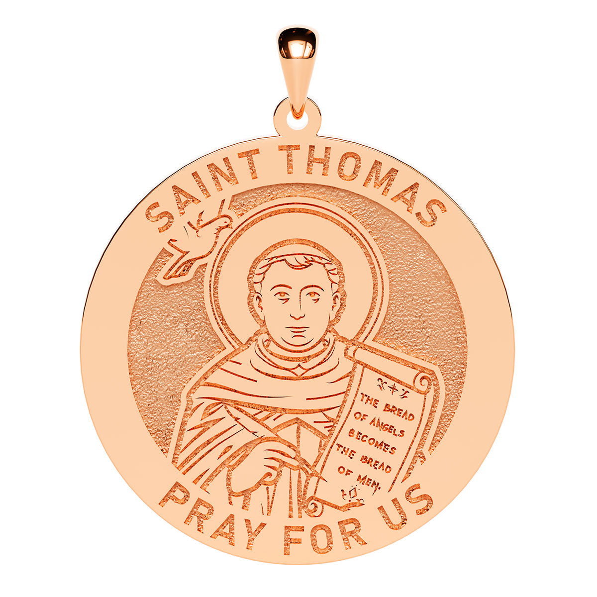 Saint Thomas Round Religious Medal