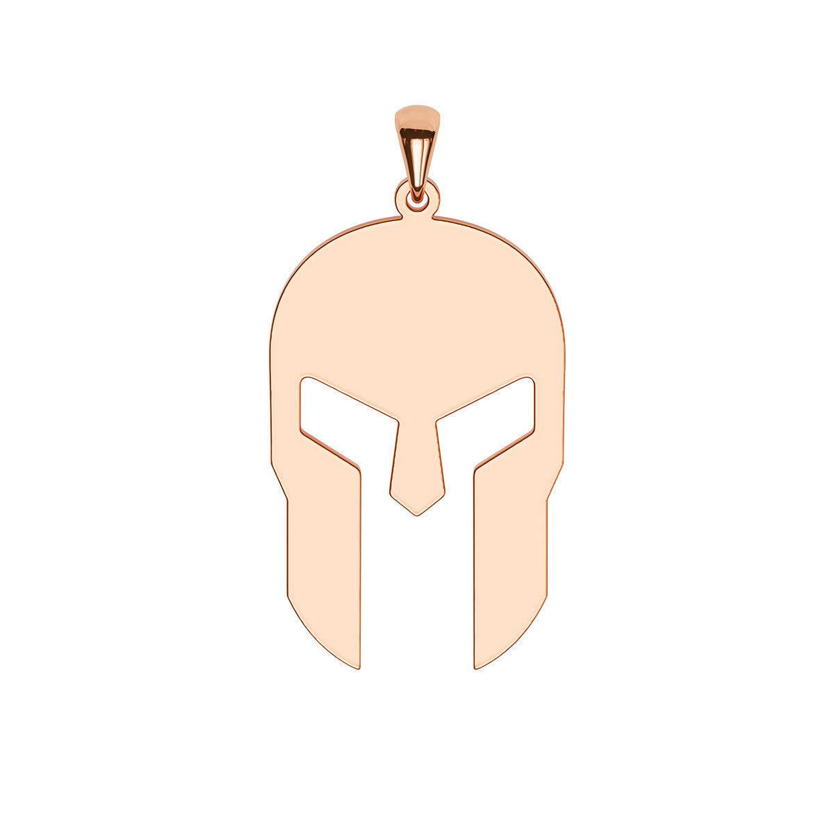 Men's Spartan Helmet Necklace