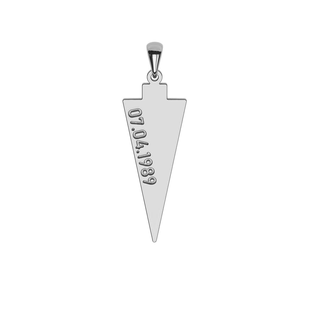 Personalized Arrowhead Necklace with Engraving
