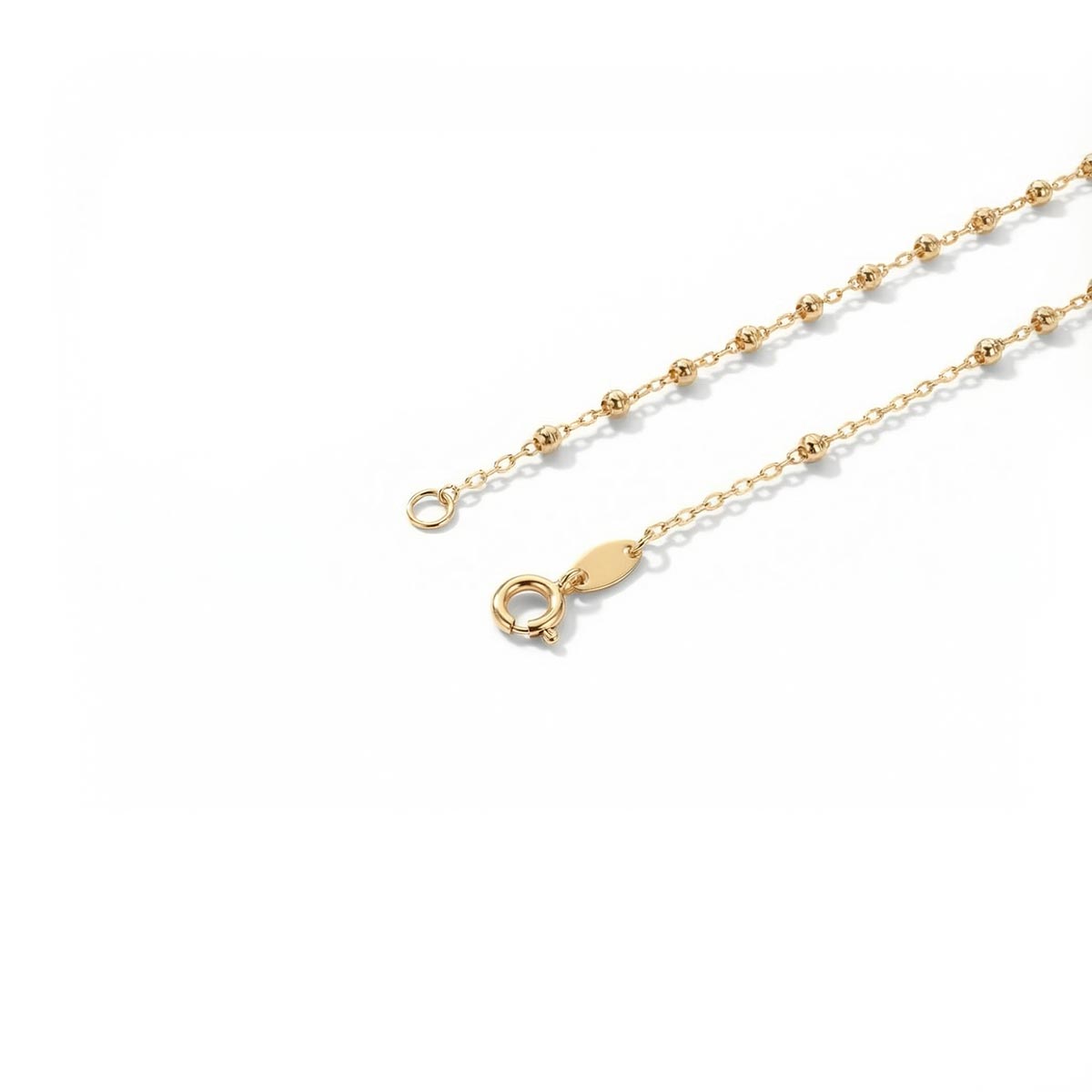 Miraculous Rosary Necklace with Diamond-Cut Beads – Stakora