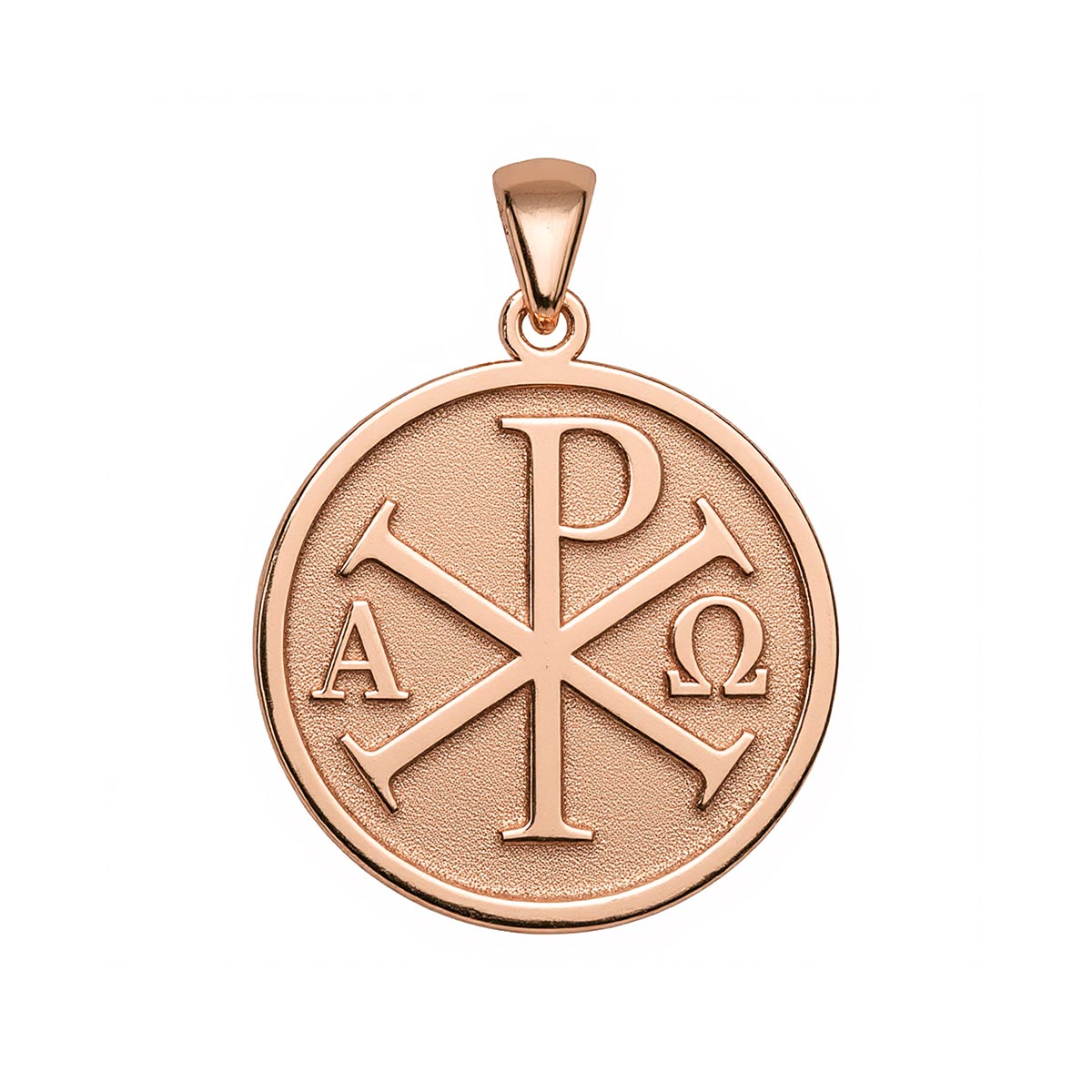 Classic Chi Rho Christogram Pendant – Stakora