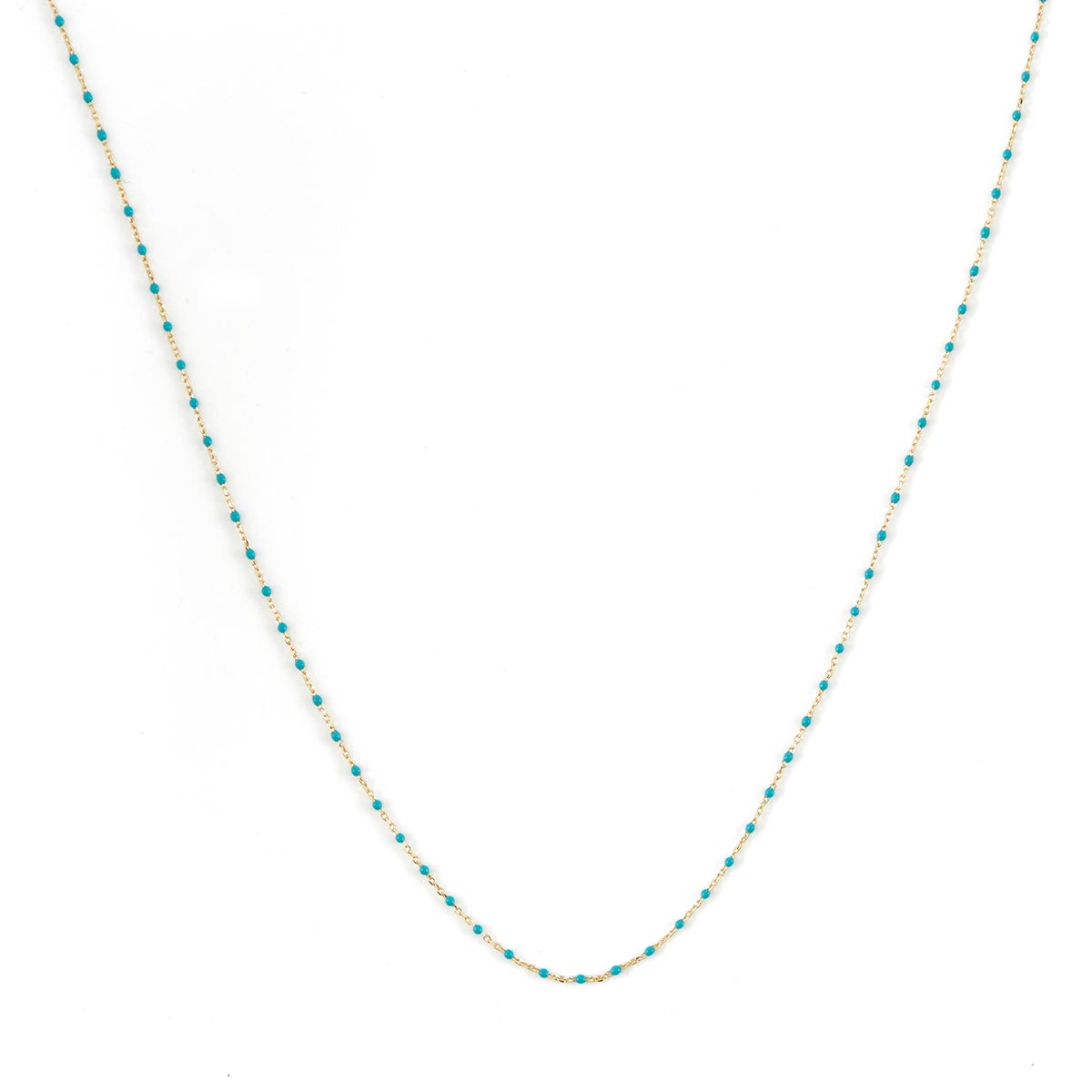 Turquoise Bead Satellite Chain – Stakora