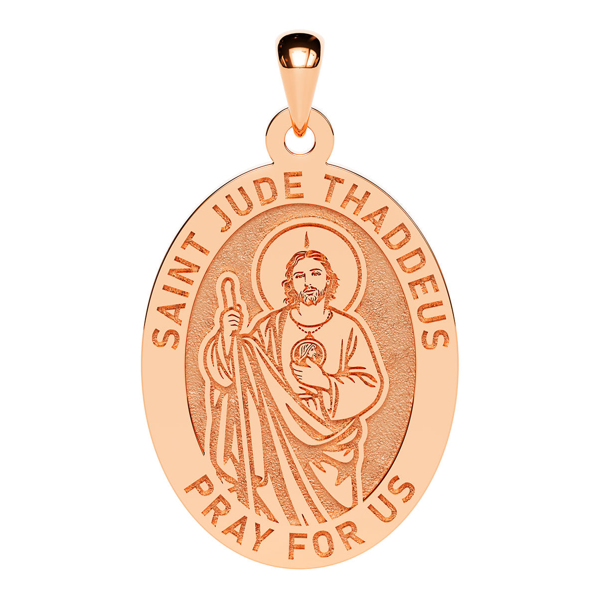 Saint Jude Oval Religious Medal