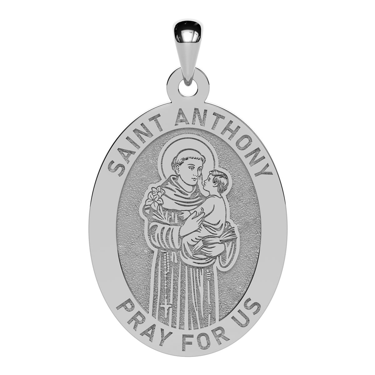 Saint Anthony Oval Religious Medal