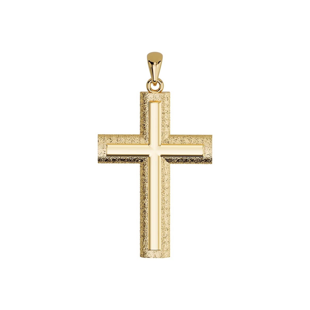 Two Layer Textured Cross – Stakora