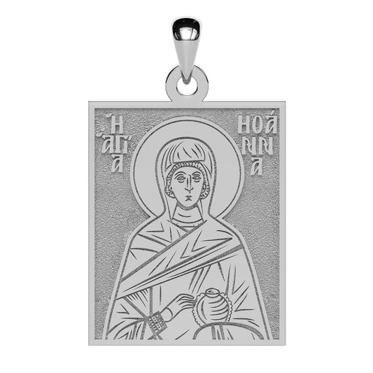 Saint Joanna the Myrrhbearer Greek Orthodox Icon Tag Medal