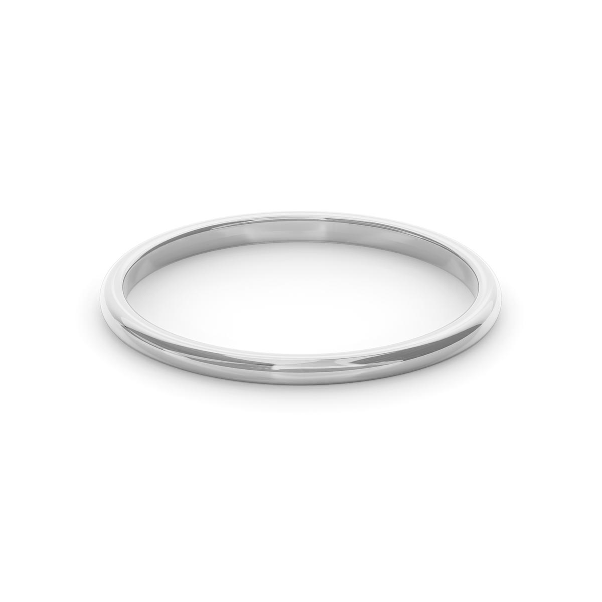 Stackable Plain Dome Ring