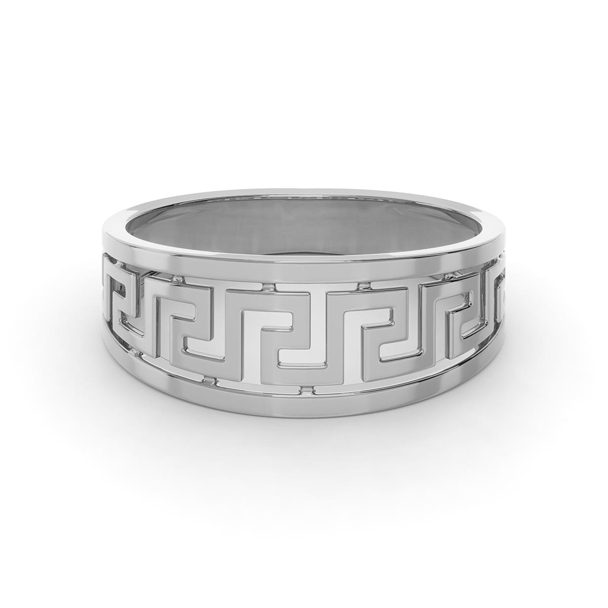 Greek Key Classic Ring