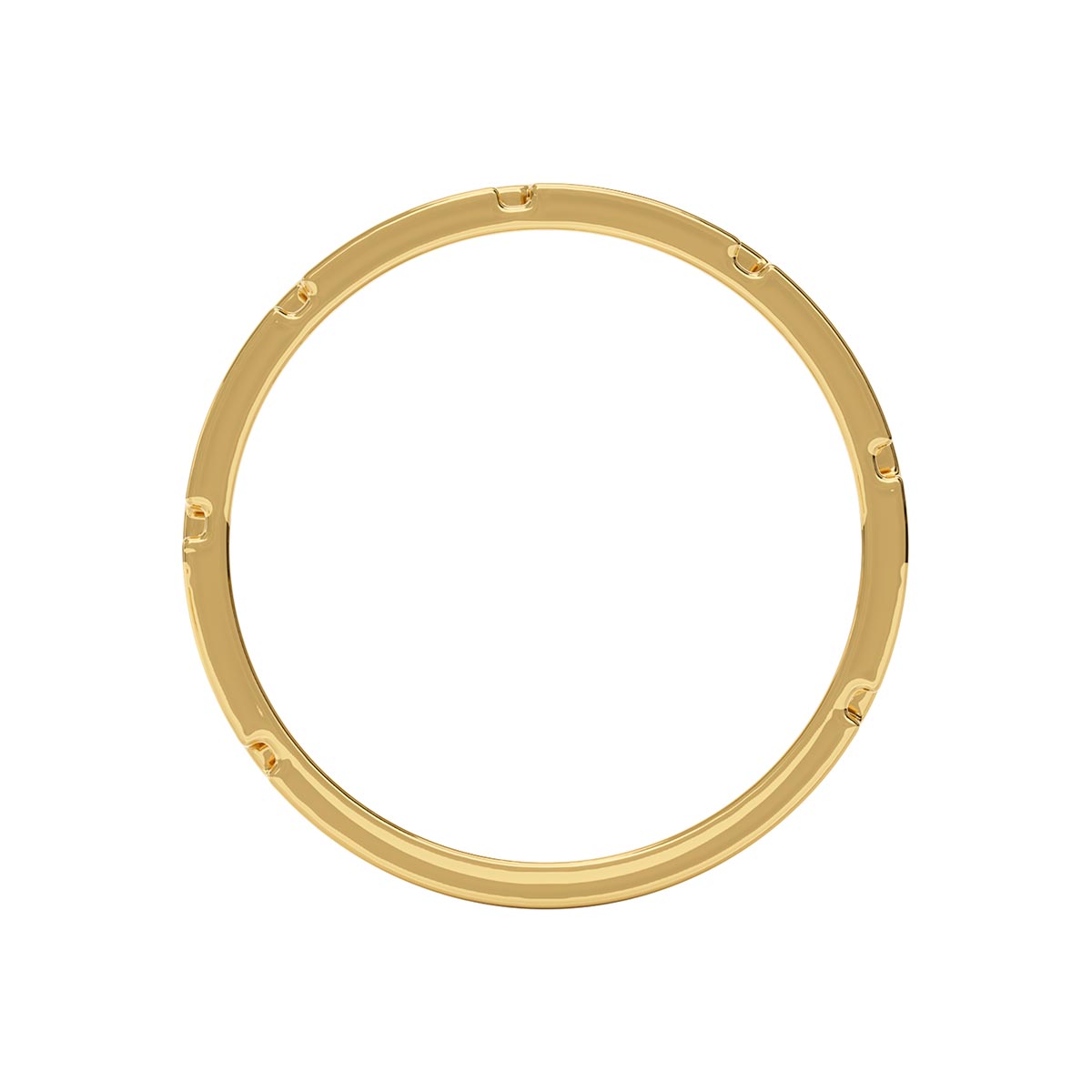 Greek Key Motif 4mm Ring