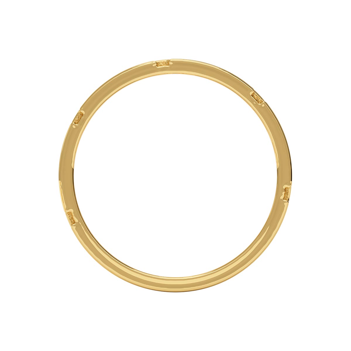 Greek Key Motif 6mm Ring