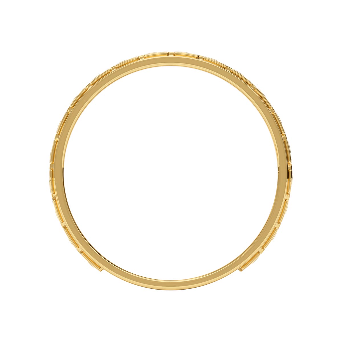 Men's Greek Key 4mm Ring