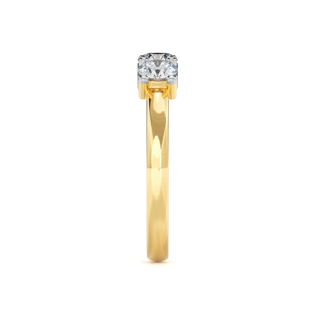 3 Stone Diamond Anniversary Ring (3/4 Ct. Tw.) – Stakora