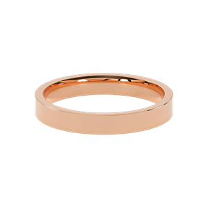 Flat Comfort Fit 3mm Classic Wedding Band