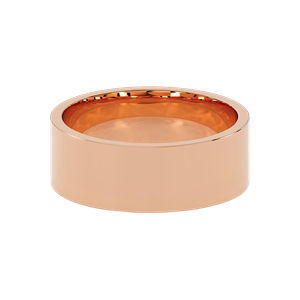Flat Comfort Fit 7mm Classic Wedding Band