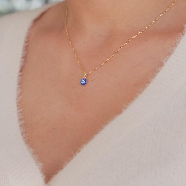 Enamel Eye Necklace for Women Men Jewelry Oval Pendant Fashion Color – Ora  Gift
