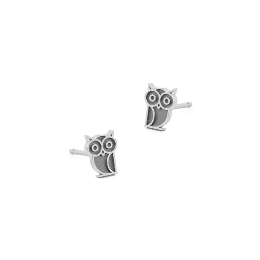 Wise Owl Stud Earrings