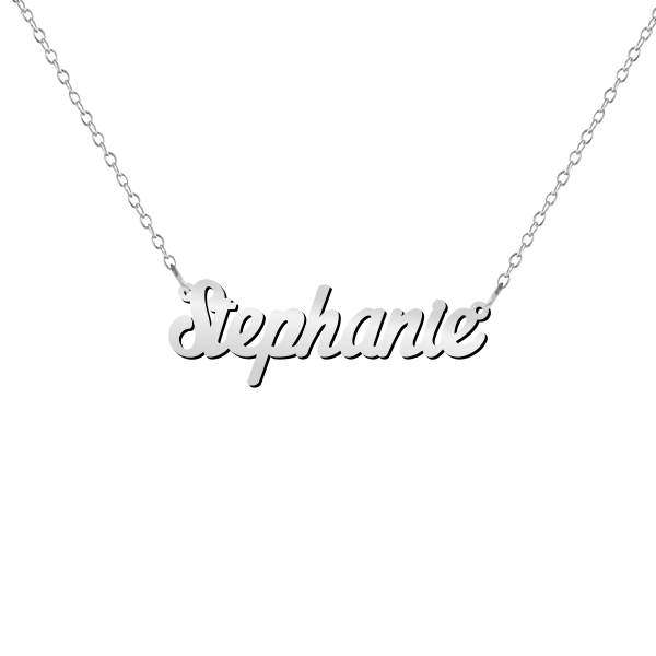 Personalized Name Necklace in Allure Font
