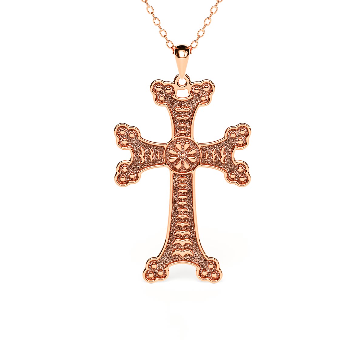 Classic Armenian Cross Necklace