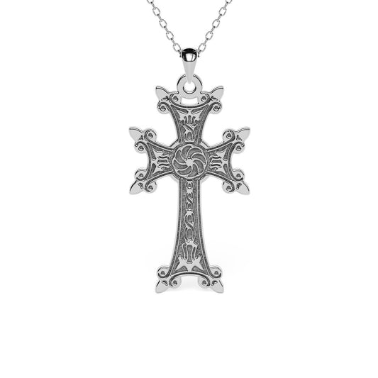 Traditional Armenian Cross Necklace