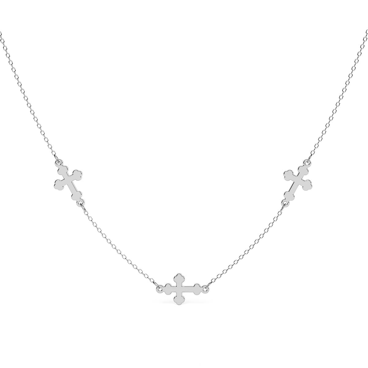 Multiple Mini Greek Cross Necklace – Stakora