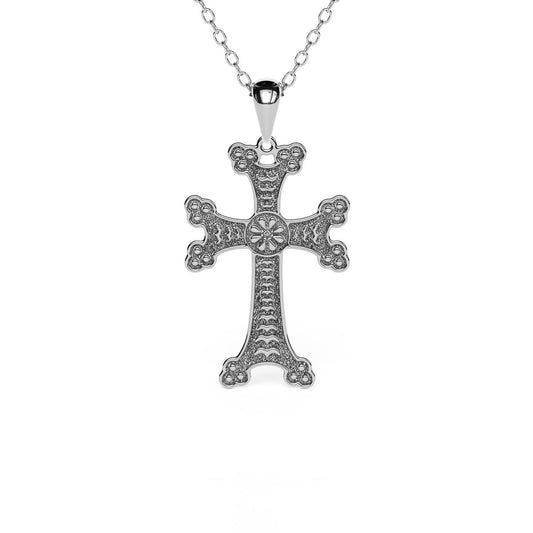 Mini Classic Armenian Cross Necklace