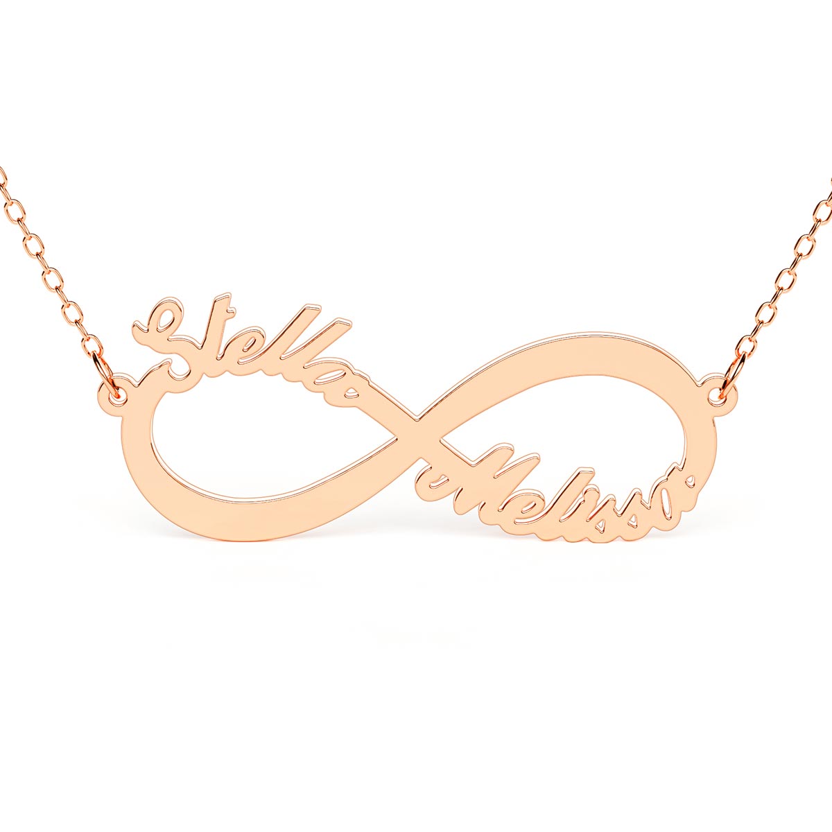 2 Name Infinity Necklace