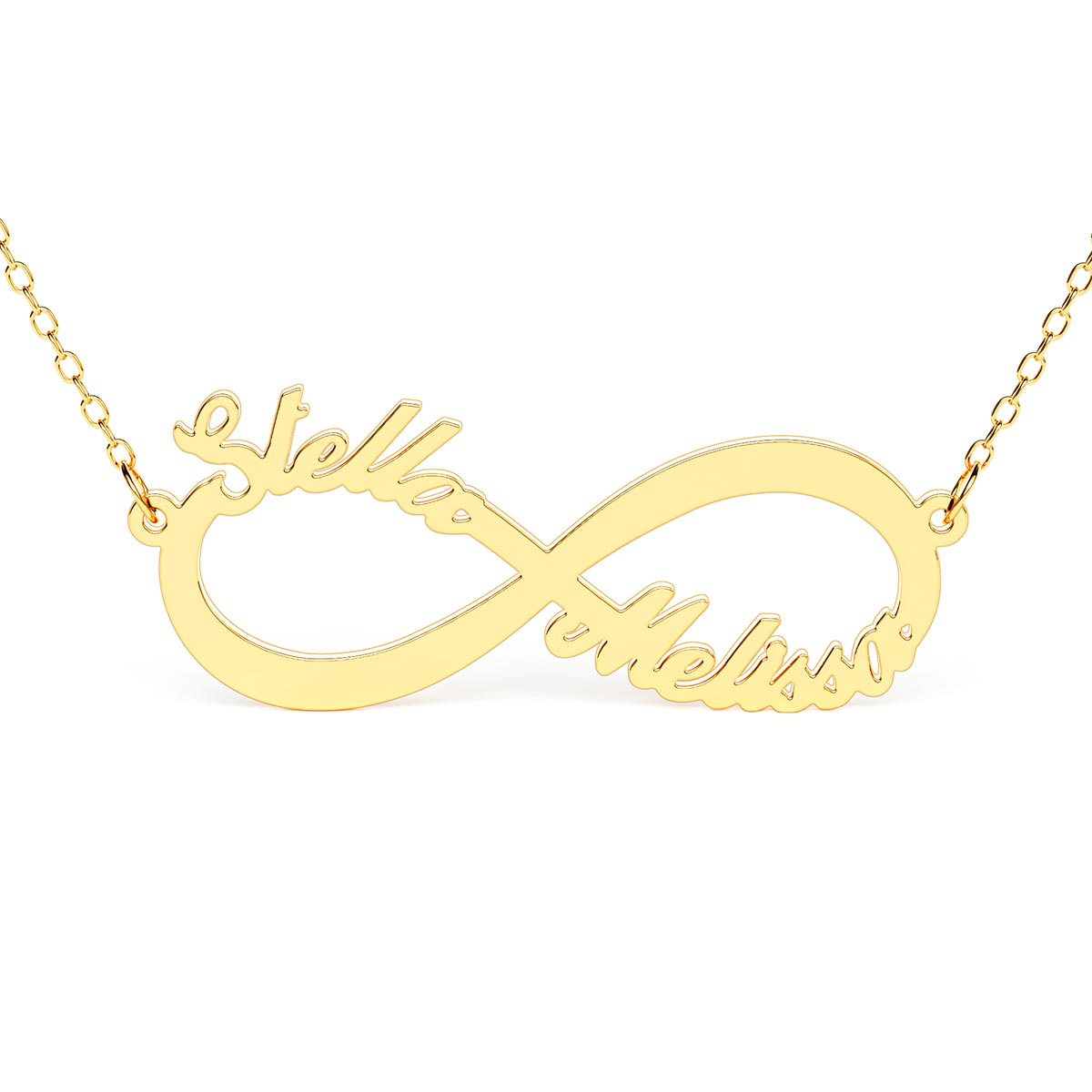 2 Name Infinity Necklace