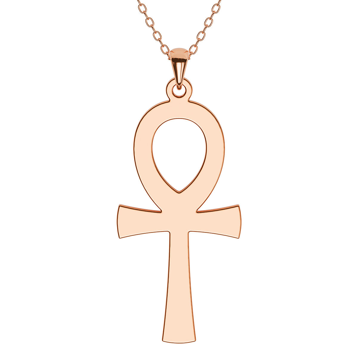 Plain Ankh Egyptian Cross Necklace