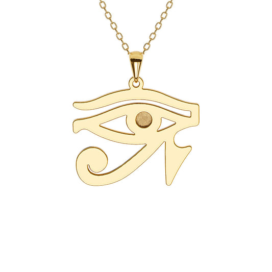 Plain Eye of Horus (Ra) Necklace